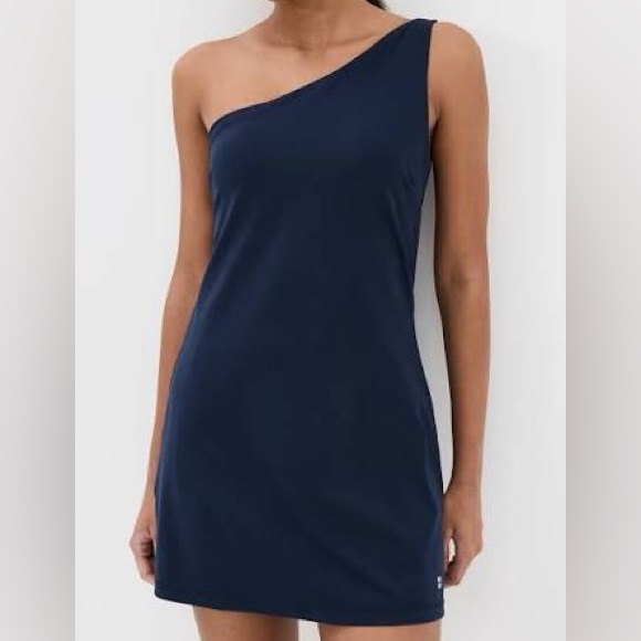 SWEATY BETTY Asymmetric Sport Dress |  Navy | Size XS - Picture 5 of 9